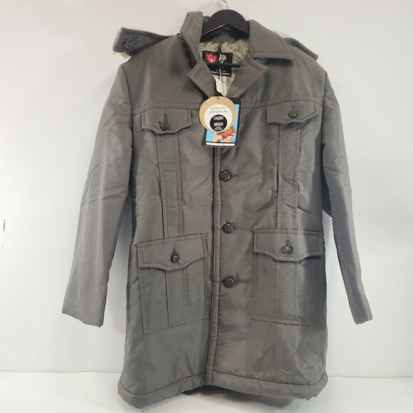 McLaren Custom Craftsmanship Vintage Parka Womens Large NWT Green - Picture 1 of 12